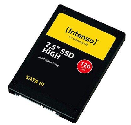 Intenso High Performance SSD mit 120GB ab 15€ (statt 20€)