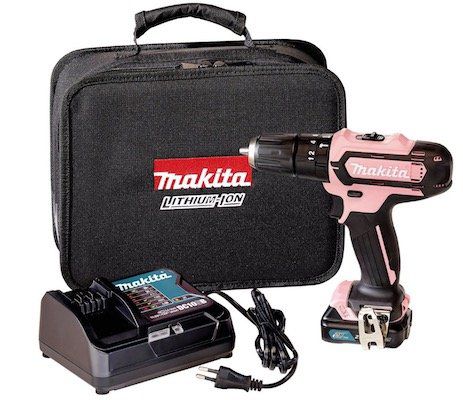 Makita HP331DSAP1 Akku Schlagbohrschrauber 12V als Pink Edition für 65,75€ (statt 81€)