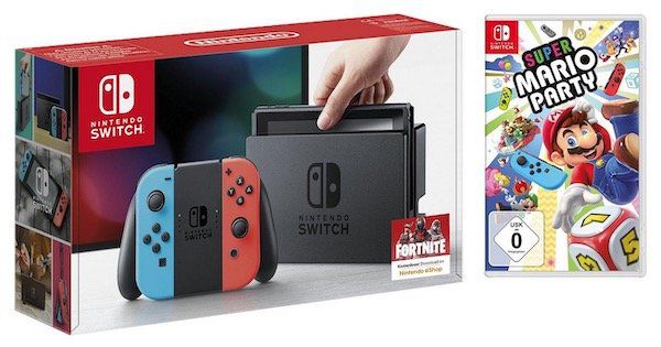 Nintendo Switch inkl. Mario Party für 295,94€ (statt 349€)   nur für ausgewählte Kunden?