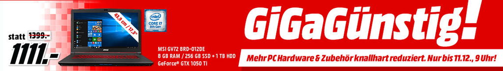 MediaMarkt “GiGaGünstig”   reduzierte PC Hardware (z.B. LOGITECH M220 Silent Maus 14€)