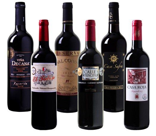 6 Flaschen Wein Probierpakete ab 27,99€ zzgl. VSK