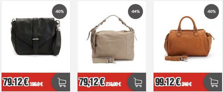 Top! Liebeskind Sale bei Top12   z.B. Anuk Schultertasche für 79,12€ (statt 149€)