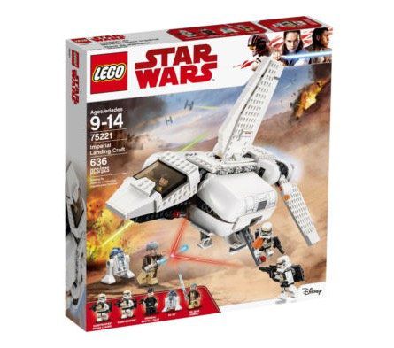 Ausverkauft! Lego Star Wars (75221) Imperiale Landefähre für 79,94€ (statt 105€)