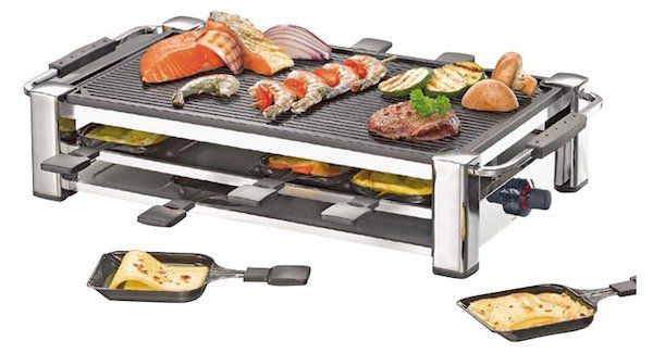 Rommelsbacher Raclette Fashion RCC 1500 inkl. 8 Pfännchen für 98,99€ (statt 119€)