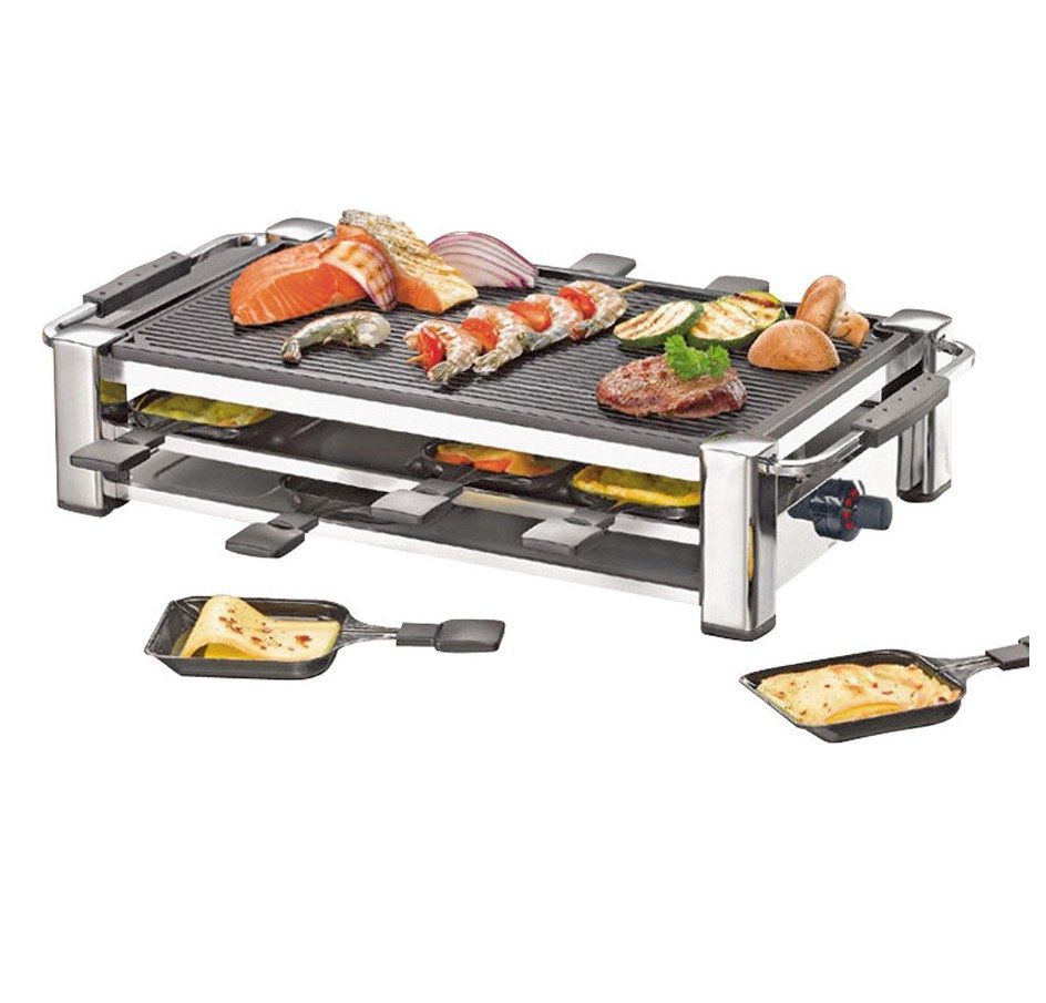 Rommelsbacher Raclette Fashion RCC 1500 inkl. 8 Pfännchen für 121,84€ (statt 138€)