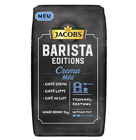 1kg Jacobs Barista Editions Crema Mild Ganze Bohne ab 8,15€