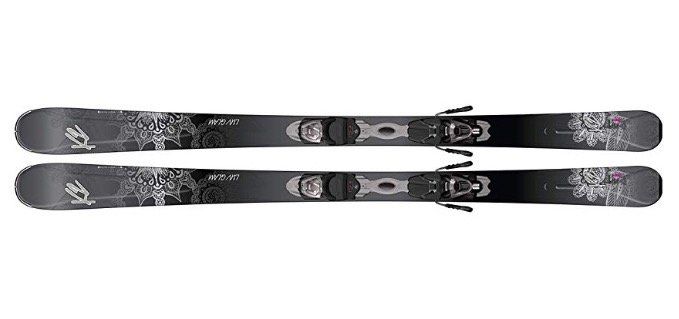 K2 Luv Glam 76   Damen All Mountain Ski + ER3 10 TC Bindung für 229,98€ (statt 319€)