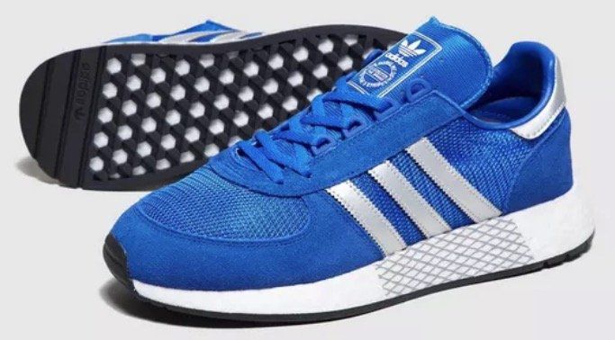 adidas Originals Marathon Boost in Blau für 45€