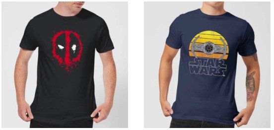 Geek Fan T Shirts (Deadpool, Star Wars, Zelda uvm.) für je 10,99€ bei Zavvi