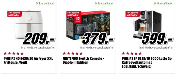 ? Media Markt Paypal Aktion mit bis zu 150€ Sofort Rabatt   HAMMER!