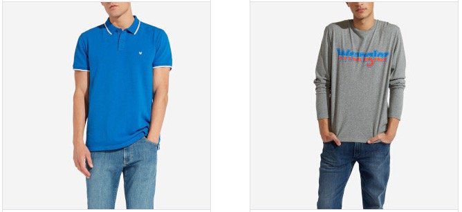 Wrangler Sale mit bis zu 65% Rabatt bei Veepee   z.B. Shirts ab 11,99€ oder Polos ab 14,99€