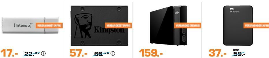 Saturn Weekend XXL Sale: günstige IT Hardware & Zubehör   z.B. HP 290 p0110ng Desktop PC mit Core i5 für 549€