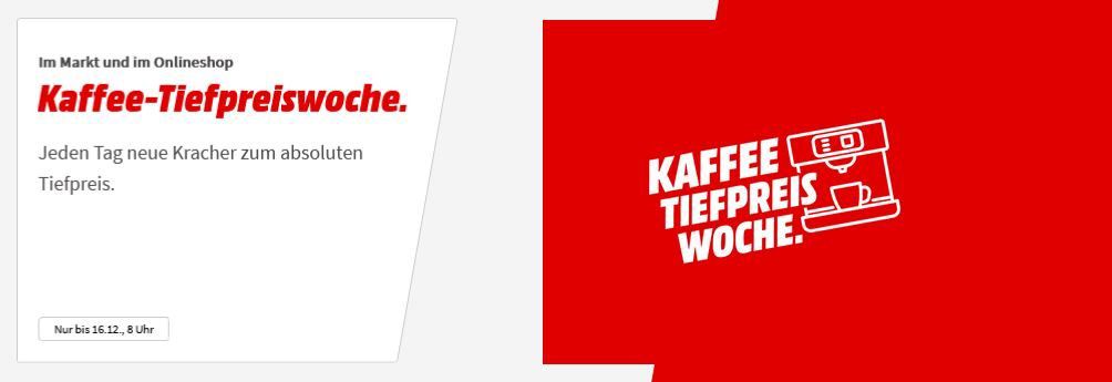 MM Kaffee Tiefpreiswoche z.B.:  GRAEF CM 800 Kaffeemühle für 119€ (statt 130€)