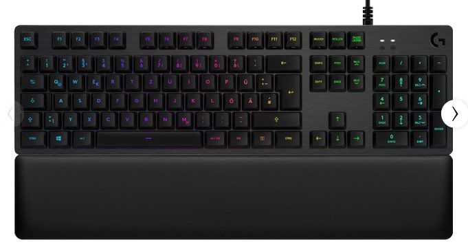 Logitech G513 mechanische RBG Gaming Tastatur für 125,99€ (statt 199€)