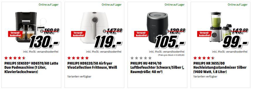 Media Markt Mega Marken Sparen: günstige Artikel von LG, Philips, Sony und  Bose