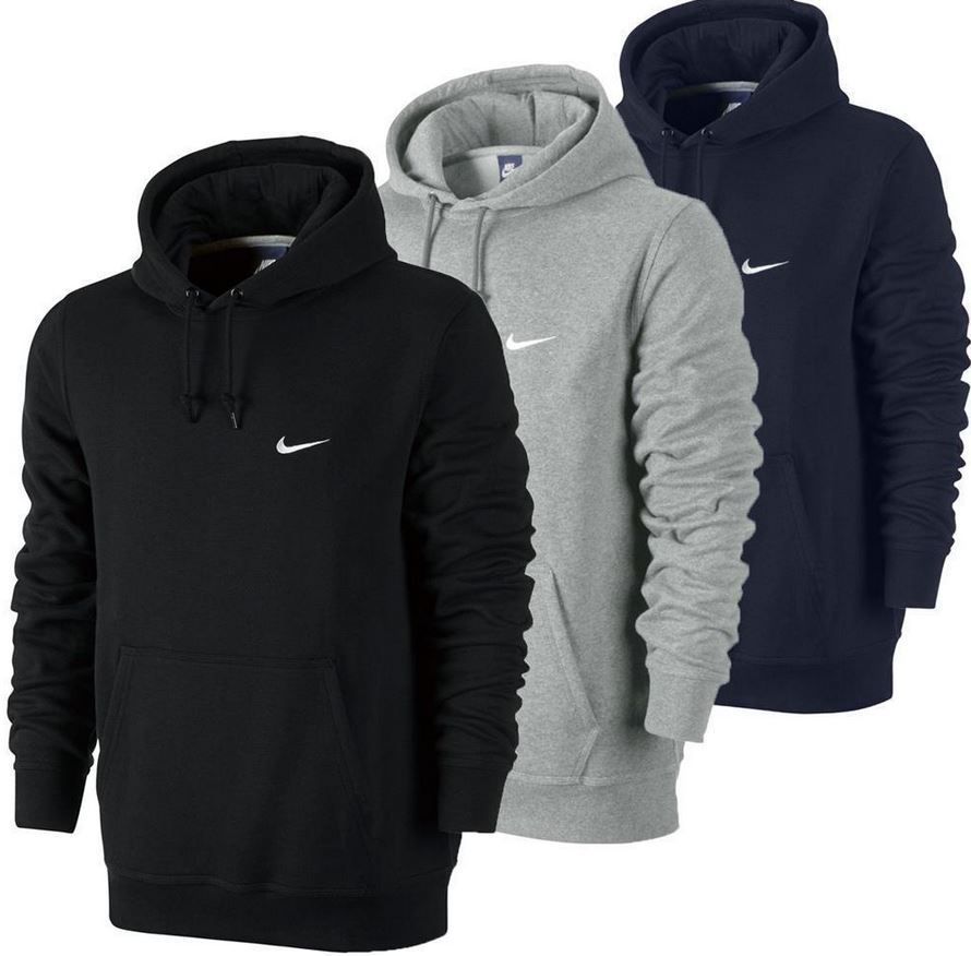 Nike Swoosh Club Herren Fleece Hoodies bis XL für je 34,99€ (statt 46€)