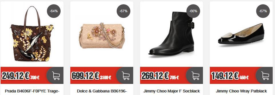 TOP12: Luxury Sale mit Miu Miu , Prada, Dolce & Gabbana und anderen