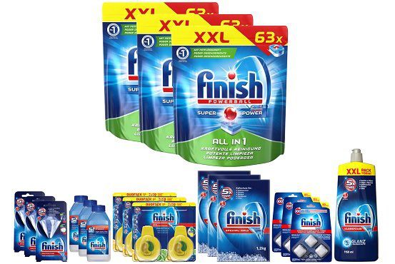 Finish Rundum Sorglos Halbjahrespack (All in 1) für 39,99€ (statt 53€)