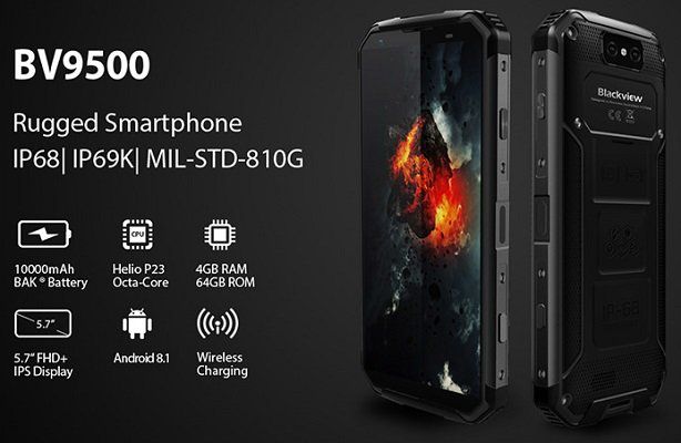 Blackview BV9500   Smartphone mit 10000mAh & 64GB für 249,99€   Versand aus EU