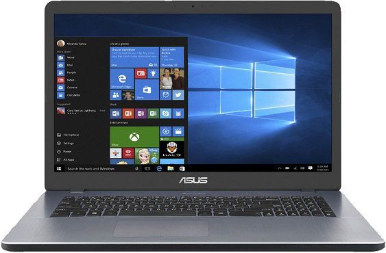 ASUS R702QA BX054T Notebook mit 17.3, A12 Prozessor, 8GB RAM, 512GB SSD für 444€ (statt 504€)