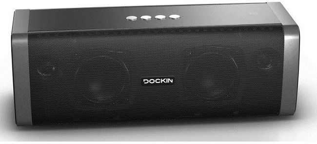 DOCKIN 213695 D Fine Bluetooth Lautsprecher in Schwarz für 96€ (statt 119€)