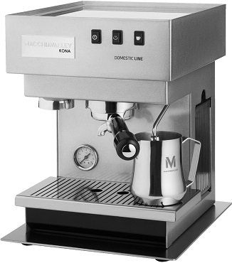 Macchiavalley Kona Espressomaschine in silber für 469€ (statt 699€)