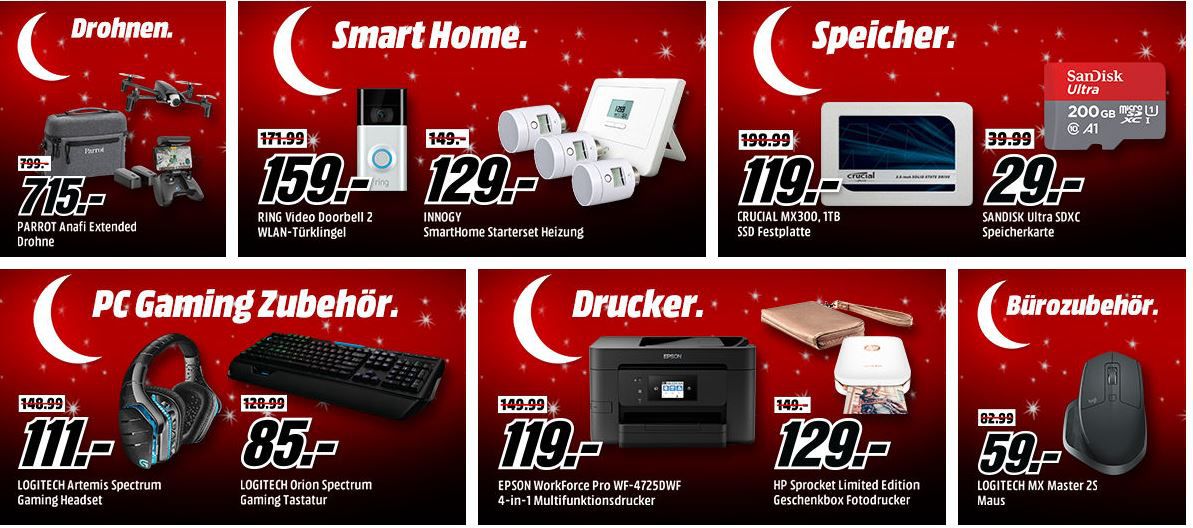 HOT?!  Media Markt: Mega Weihnachts Tiefpreisspätschicht mit sehr vielen guten Angeboten!