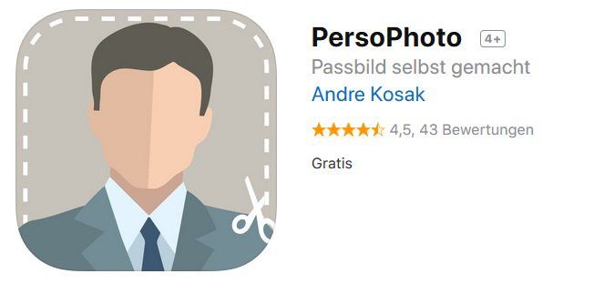 Gratis: PersoPhoto (statt 1,09€) für iOS