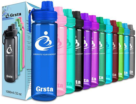 Grsta Sporttrinkflaschen in vielen Farben & 2 Größen bis 1L ab 7,32€   Prime