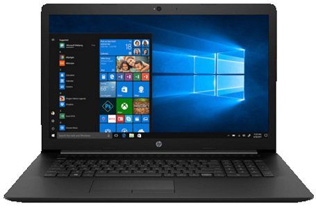 HP 17 by0351ng Notebook mit 17.3, Celeron, 4GB RAM, 128GB SSD für 299€ (statt 369€)