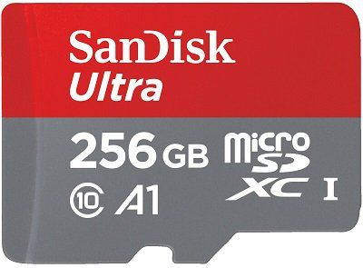 Sandisk Ultra A1 microSDXC 256GB ab 14,99€ (statt 31€)
