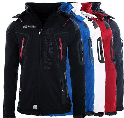 Geographical Norway Tangata Herren Softshelljacke für je 54,90€ (statt 70€)