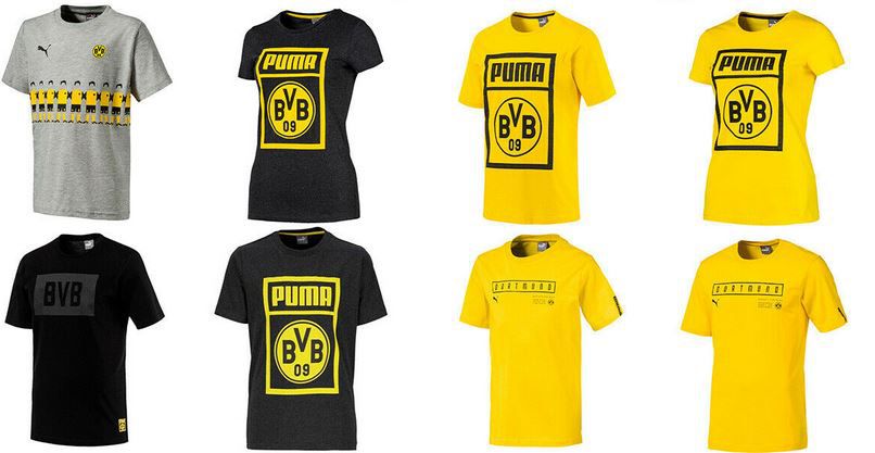 Puma BVB Borussia Shirts für Damen, Herren & Kinder für 14,95€ (statt 20€)