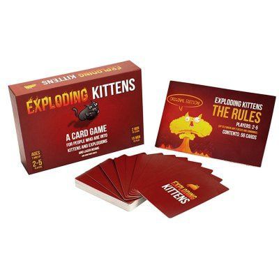Exploding Kittens   Kartenspiel ab 6,34€ (statt 11€)   Prime