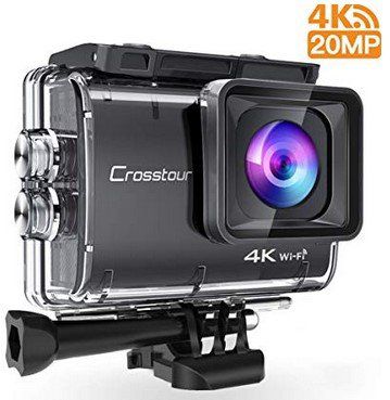 Crosstour CT9500 – 4K Wifi Action Cam mit viel Zubehör für 49,99€ (statt 80€)