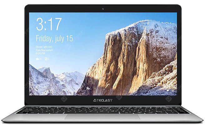 Teclast F7 Plus Notebook   mit 14 Zoll, 8GB & 128GB SSD für 302,60€ inkl. EU Priority Versand