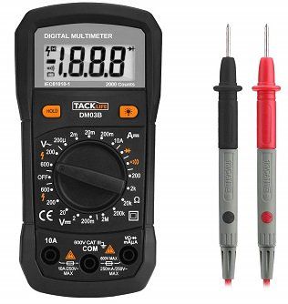 Tacklife DM03B Multimeter für 7,99€ (statt 15€)