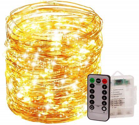 Qelon LED Lichterkette mit 200 LEDs für 8,99€ (statt 18€)