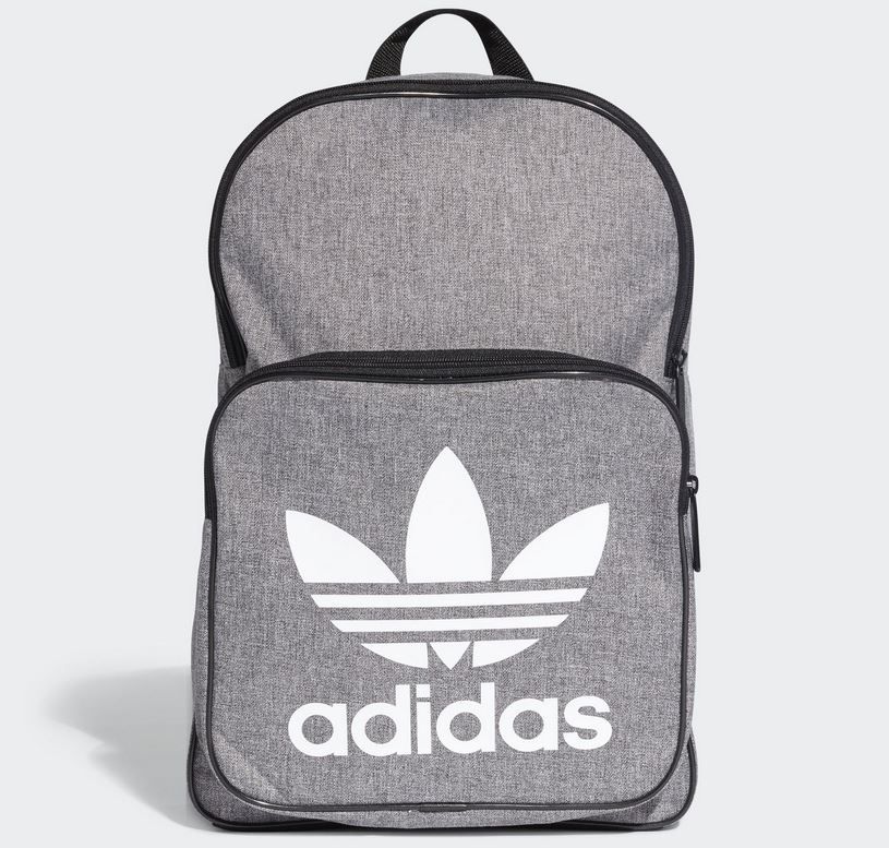 adidas Trefoil Casual Rucksack in Grau für 17,47€ (statt 23€)