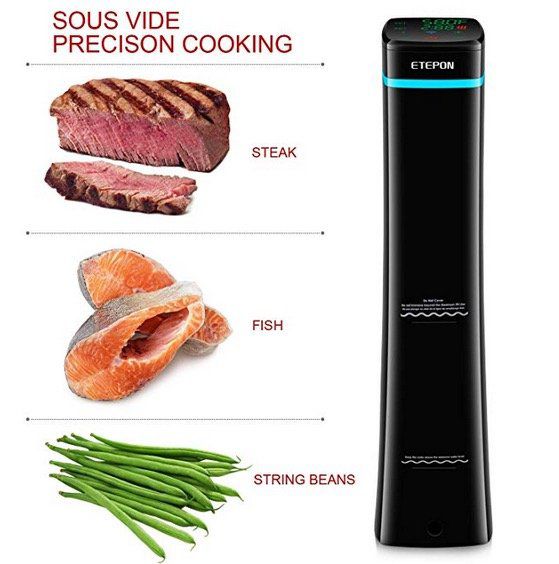 Aukuyee Sous Vide Garer mit WiFi und App Steuerung für 77,99€ (statt 109€)