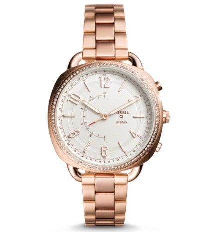 Fossil Q Accomplice Hybrid Damen Smartwatch in Roségold für 59,40€ (statt 129€)