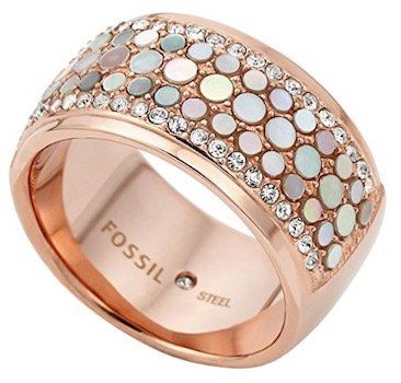 Fossil Mother of Pearl Ring (16 17mm) für 20,50€ (statt 35€)