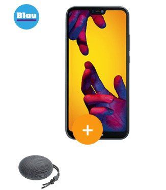 Huawei P20 Lite + Huawei Bluetooth Lautsprecher für 4,95€ + o2 Allnet Flat von Blau mit 3GB LTE für 14,99€ mtl.