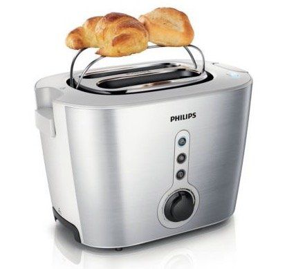 Philips HD2636 Zweischlitztoaster mit Brötchenaufsatz für 26,99€ (statt 46€)