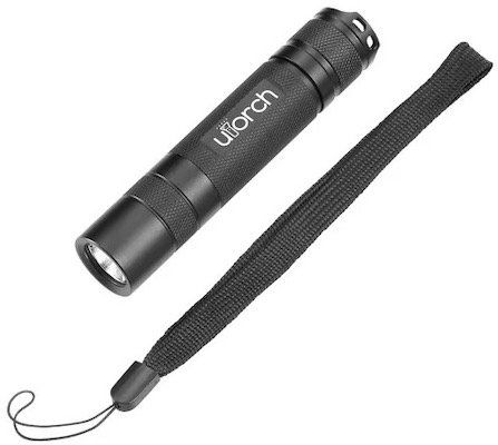 Utorch V8 LED Taschenlampe mit 5 Modi für 7,58€