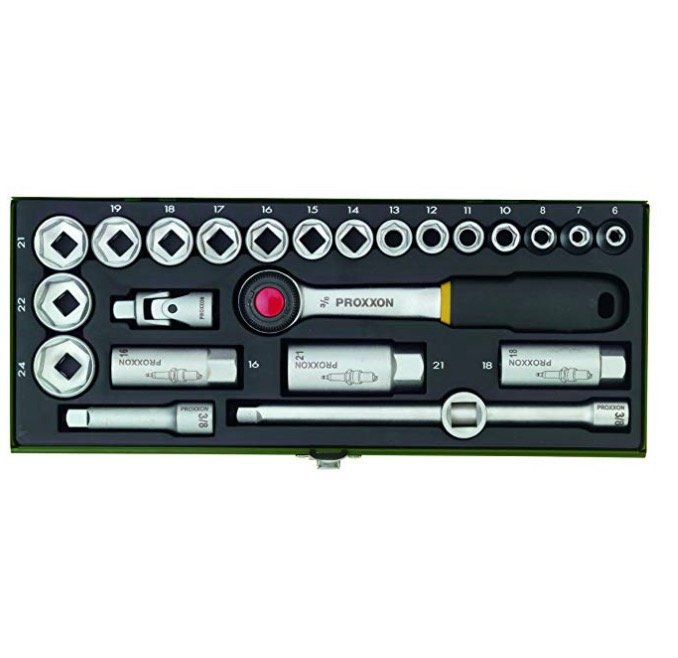 Proxxon 23110 Steckschlüsselsatz 24-teilig für 36,95€ (statt 42€)