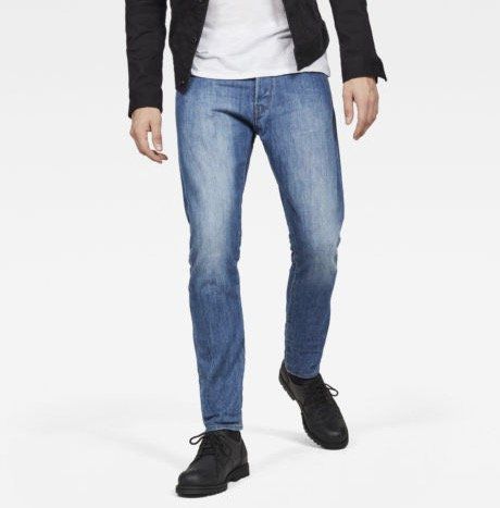 G Star RAW Herren 3301 Deconstructed Tapered Denim Jeans für 54,97€