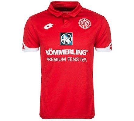 FSV Mainz 05 Trikot Home 2016/2017 für 19,99€ (statt 32€)
