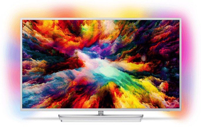 Philips 55PUS7363   55 Zoll UHD Fernseher mit 3 seitigem Ambilight ab 644€ (statt 800€)