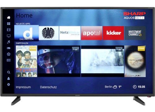 Sharp LC 43FG5242E   43 Zoll Full HD Fernseher für 249€